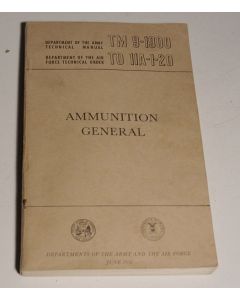 US Technical Manual Ammunition