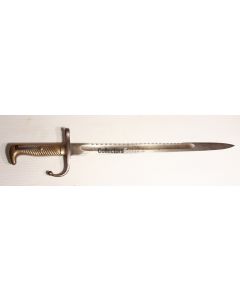 Prussian-made South African Boer Mauser M1871 Reversed Quillon Bayonet 