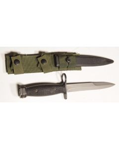 Canadian C7 bayonet with tac vest scabbard