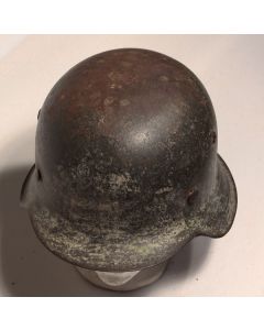 German M42 helmet shell with outer liner band