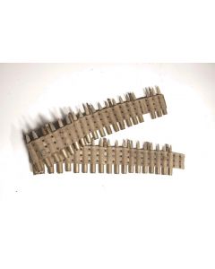 MG08 or MG08/15 partial cloth belt with 8mm wooden tip rounds
