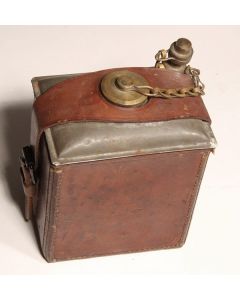 Vickers Machine Gun oil can Canadian made in leather carrier