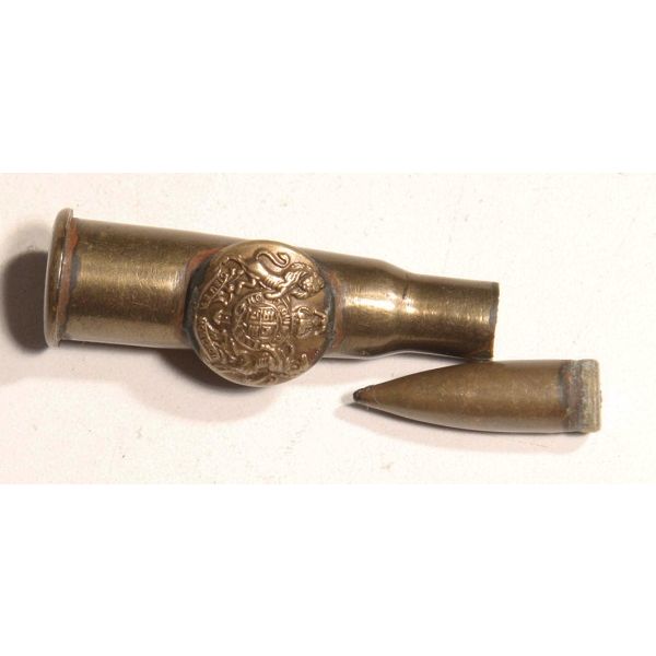 8mm Lebel trench art bullet