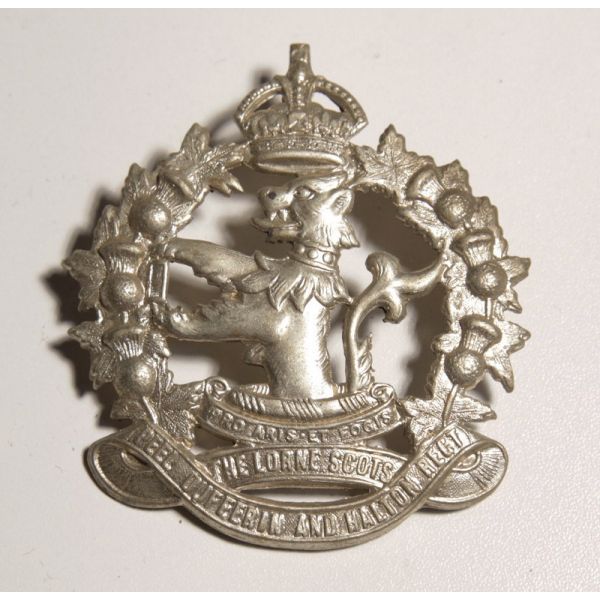 Lorne Scots Peel Dufferin & Halton Regiment Cap Badge