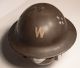 Canadian Mk II Warden helmet GSW D.P.& H.
