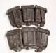 German WWII 3 pocket ammo pouches set of 2