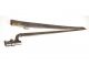 Martini Henry Model 1876 socket bayonet with scabbard