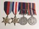 Canadian Medal Set of 4 plated