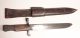 Ross Pattern 1908 (Mark I) bayonet US marked