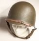 US M1 Helmet WWII fixed bale