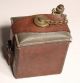 Vickers Machine Gun oil can Canadian made in leather carrier