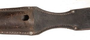 German WWII 98k bayonet frog named