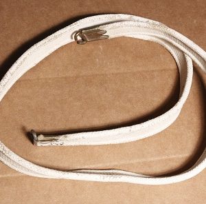 Lee Enfield web sling parade white