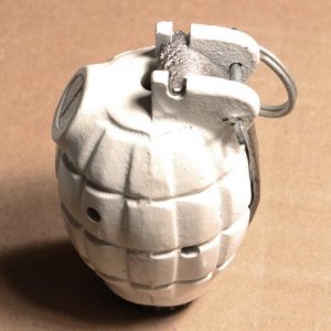 No. 36 Mk 1 grenade white practice