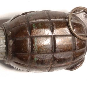 No. 36 Mk 1 Grenade no lever, plunger, spring.