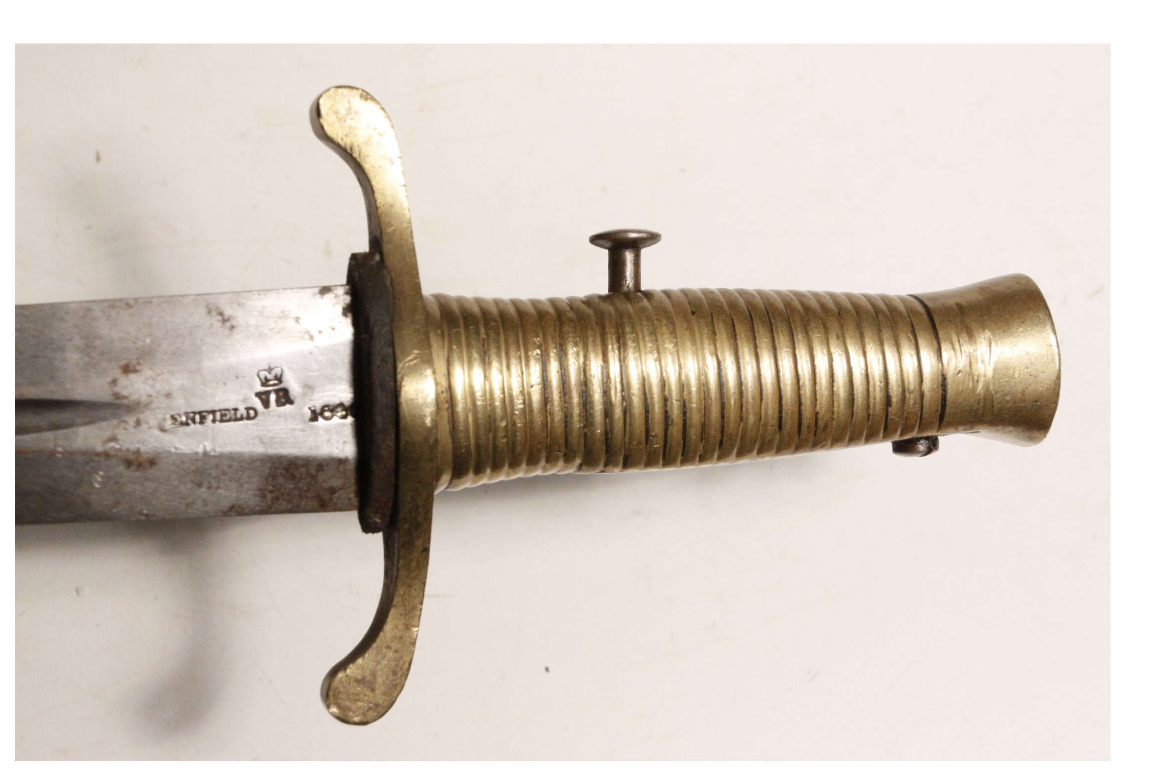 Brunswick 1837 bayonet with scabbard - Image 2