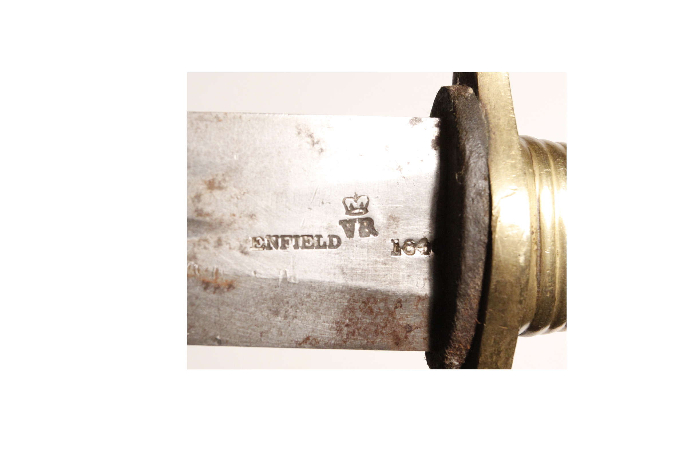 Brunswick 1837 bayonet with scabbard - Image 5