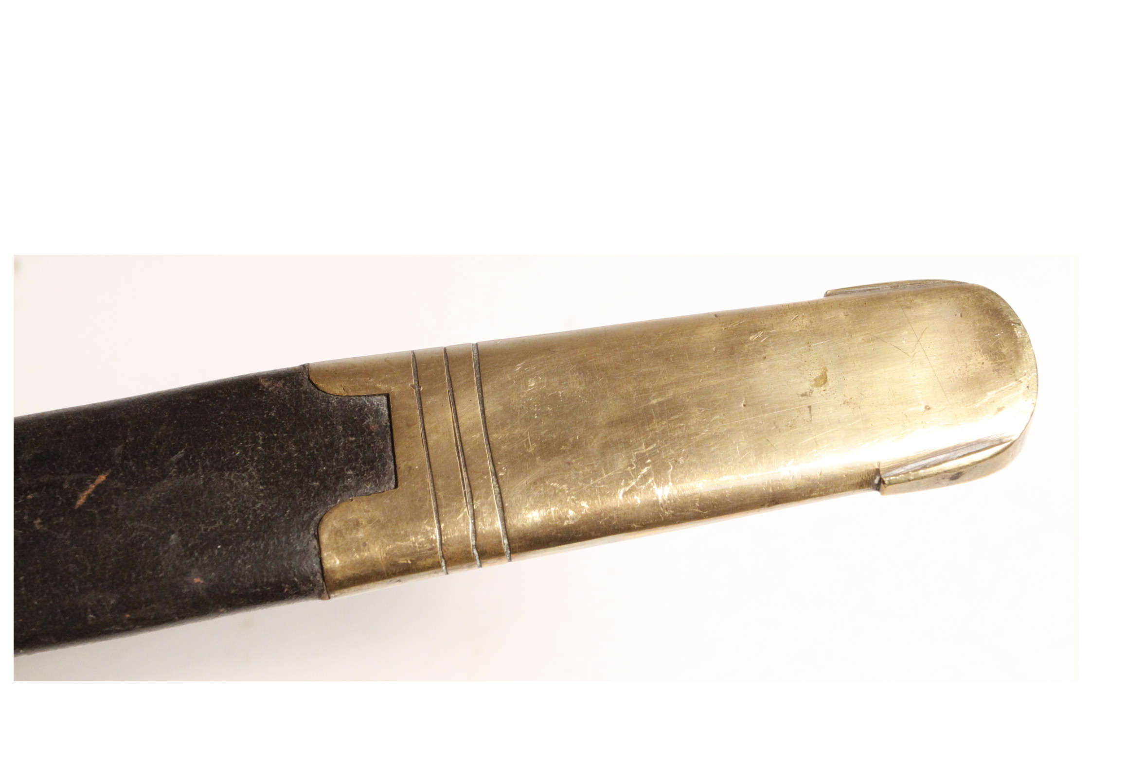 Brunswick 1837 bayonet with scabbard - Image 9