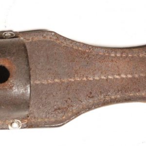 German WWII Leather bayonet frog named