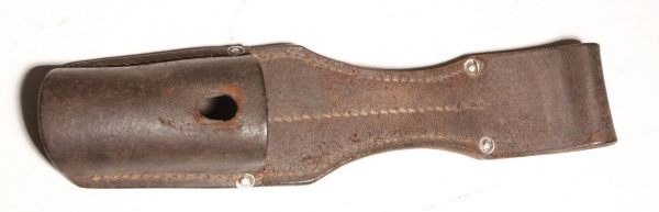 German WWII Leather bayonet frog named