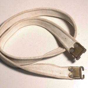 Lee Enfield web sling parade white