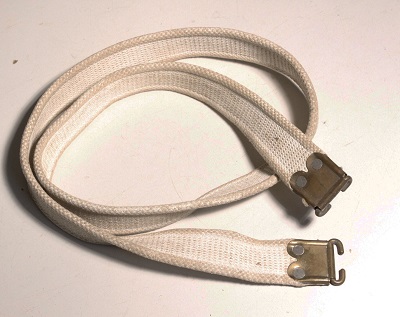 Lee Enfield web sling parade white