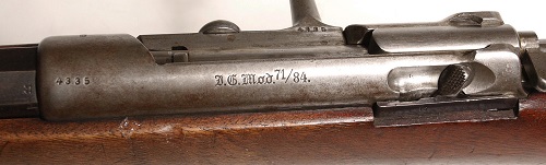 German Mauser 1871/84 rifle - Image 5