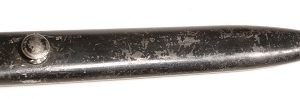 Lee Enfield No. 5, 7, 9 bayonet scabbard incomplete