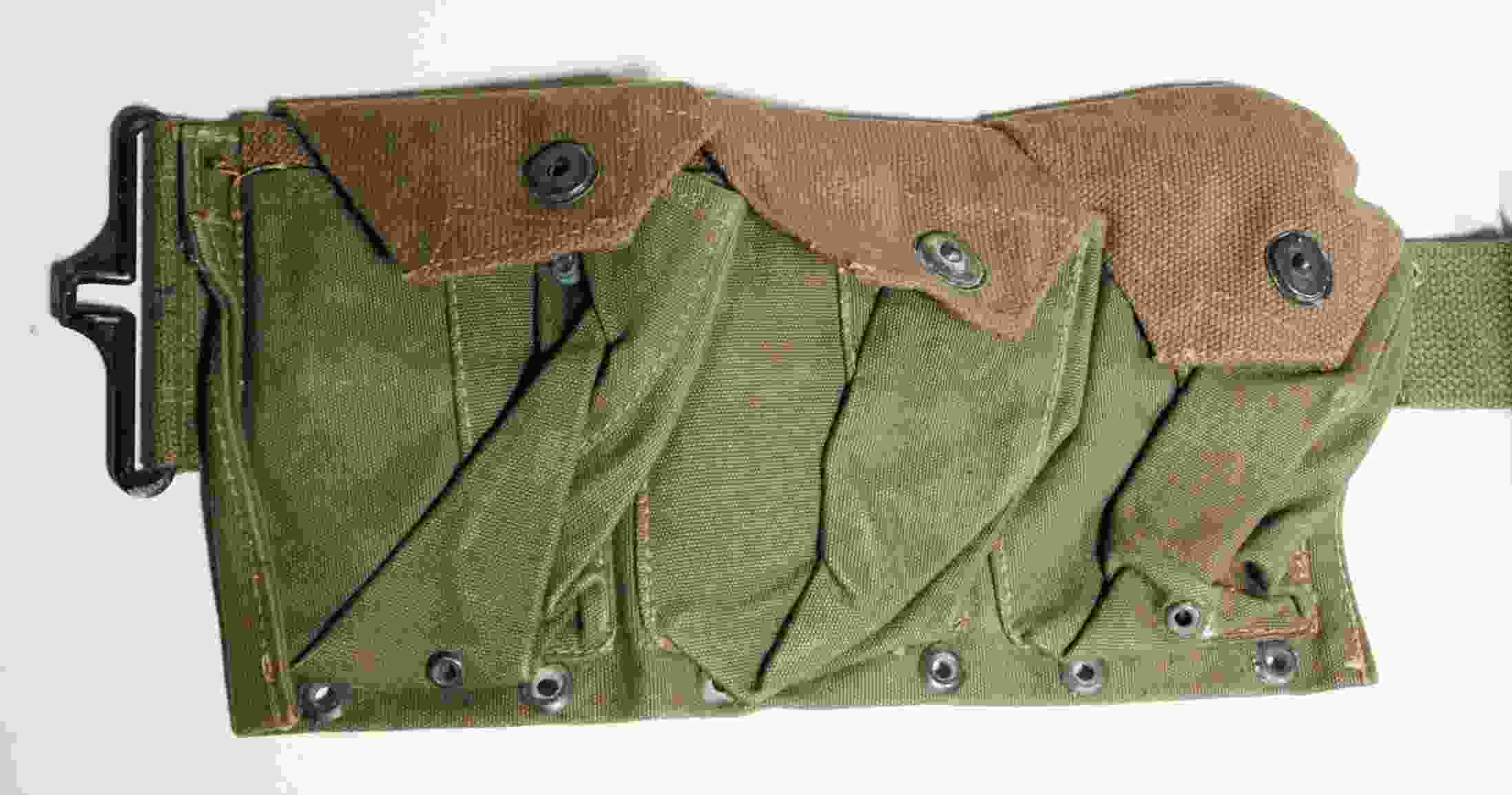 US Browning Automatic Rifle (BAR) Magazine Belt 1952 - Image 2