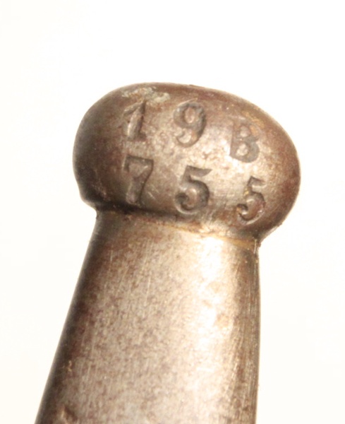 Danish M1867 Remington Rolling Block rifle bayonet - Image 10