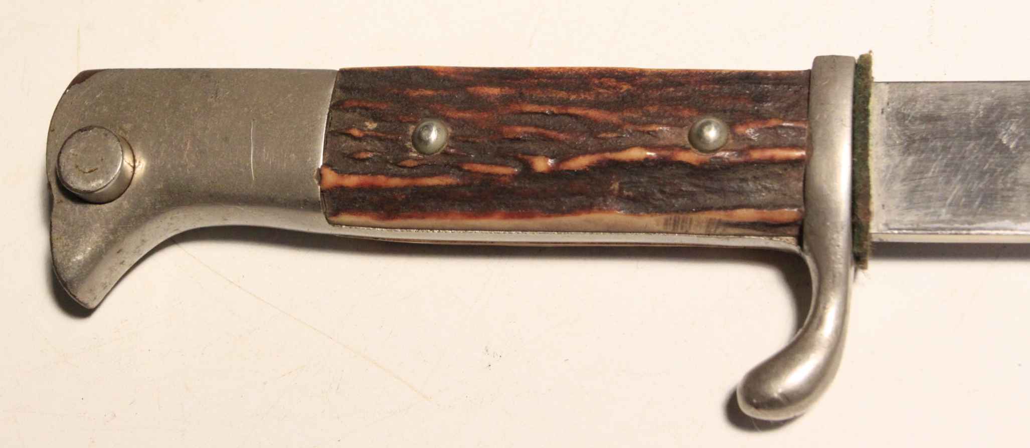 German dress bayonet staghorn grip - Image 2