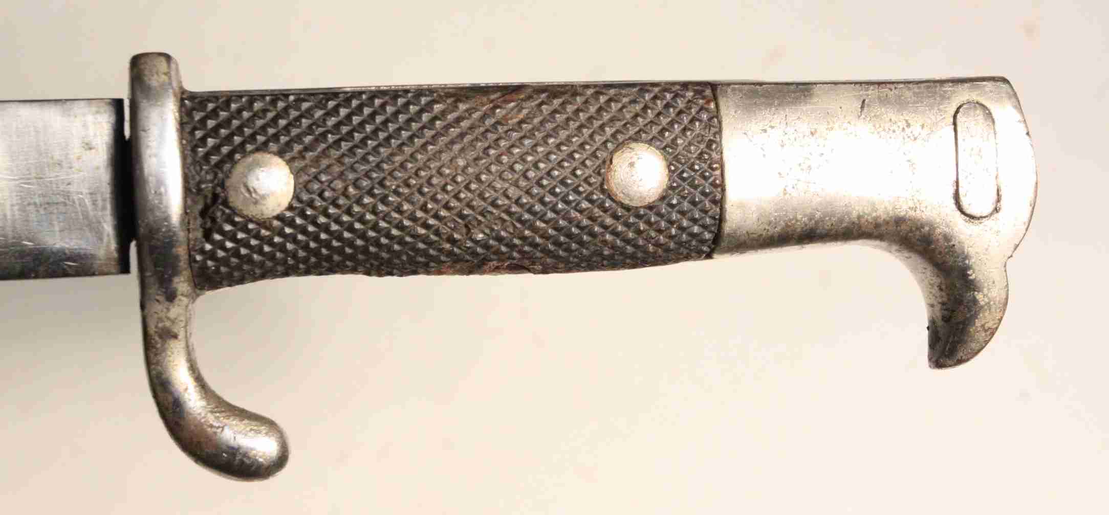 Imperial German KS98 dress bayonet sawback - Image 3