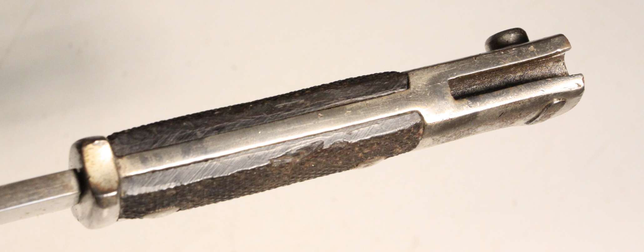 Imperial German KS98 dress bayonet sawback - Image 4