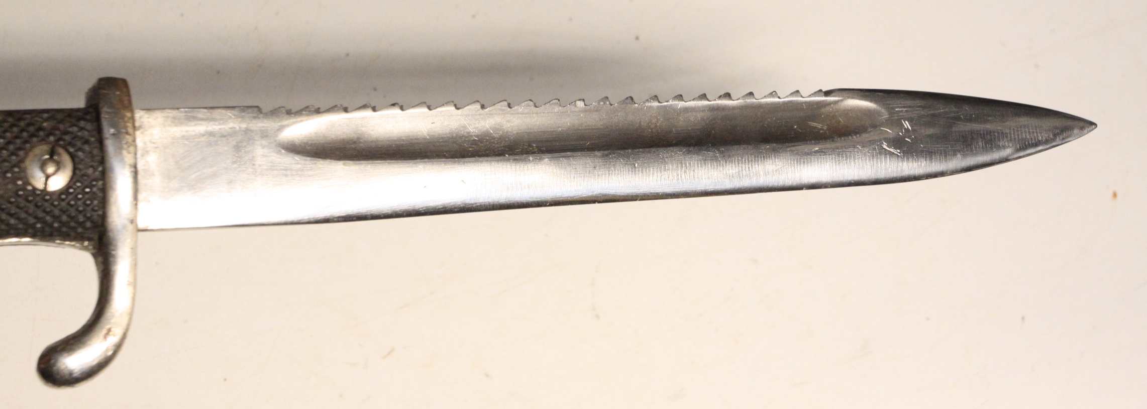 Imperial German KS98 dress bayonet sawback - Image 5