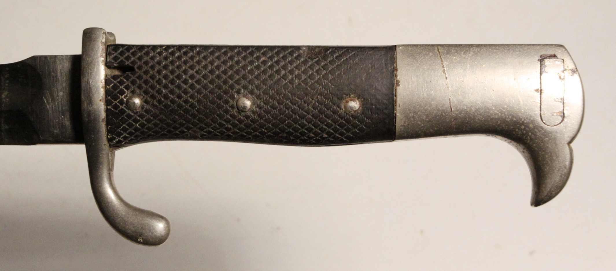 Imperial German KS98 dress bayonet sawback removed - Image 3