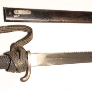 German WW1 KS98 Dress bayonet sawback