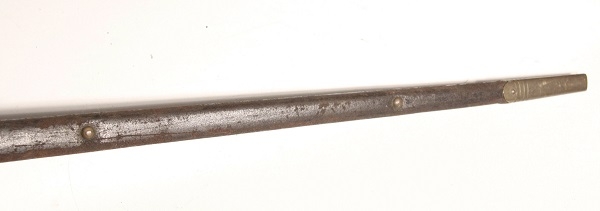 Martini Henry Model 1876 socket bayonet with scabbard - Image 6