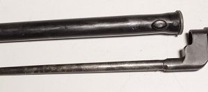 Lee Enfield No. 4 MKII bayonet Long Branch (LB) with Mk 3 plastic scabbard