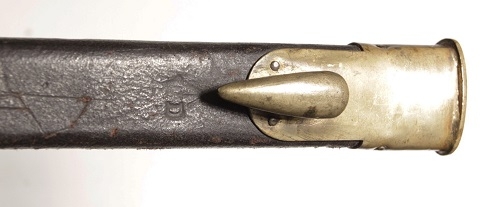 British Pattern 1853 socket bayonet with scabbard - Image 6