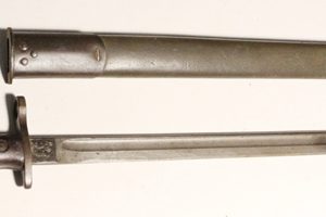 US Model 1917 bayonet Winchester Eagle head reversed.