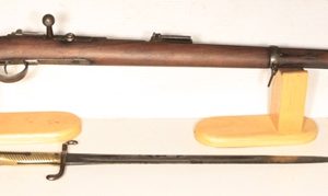 Prussian Mauser Model 1871 with bayonet