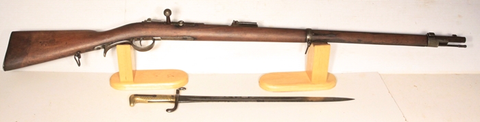 Prussian Mauser Model 1871 with bayonet