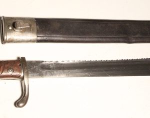 German 1898/05 Sawback bayonet