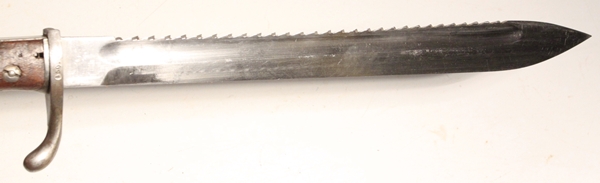 German 1898/05 Sawback bayonet - Image 8