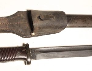 German late war 1884/98 III bayonet 1944 poor finish