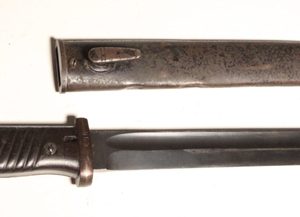 German 1884/98 III bayonet RBD marked