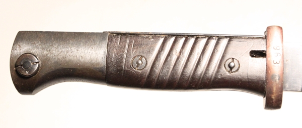 German 1884/98 III bayonet RBD marked - Image 2