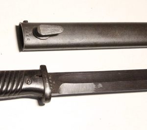 German late war 1884/98 III bayonet 44fnj