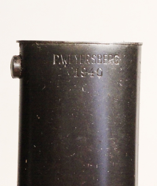 German 1884/98 III bayonet with frog and troddel - Image 8