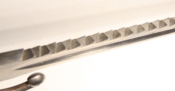 Belgian Model 1880 sawback bayonet - Image 8